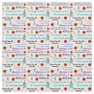 Ikonische Druckerei Stoff