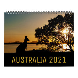 Ikonische Landschaften Australiens, große Kalender