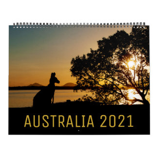 Ikonische Landschaften Australiens, große Kalender