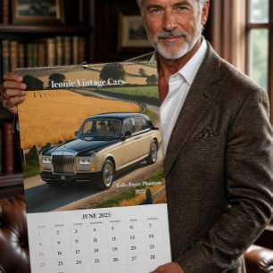 Ikonische Oldtimer Kalender