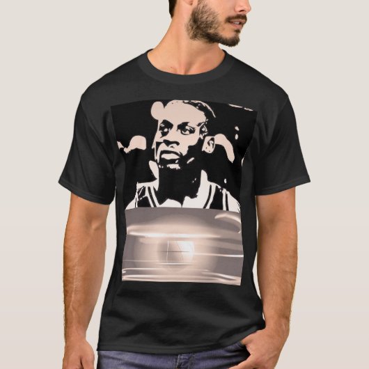 ikonische Spielersilhouette  T-Shirt (Vorderseite)