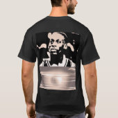 ikonische Spielersilhouette  T-Shirt (Rückseite)