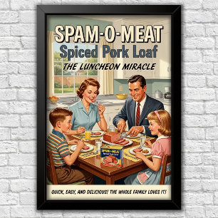 Ikonische Werbung der 1960er Jahre Poster