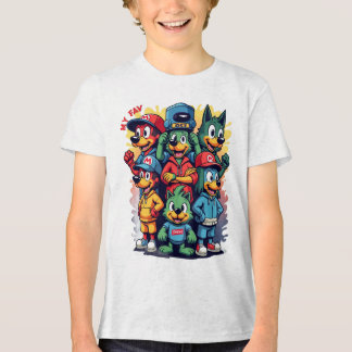 ikonische Zeichen Tri-Blend Shirt