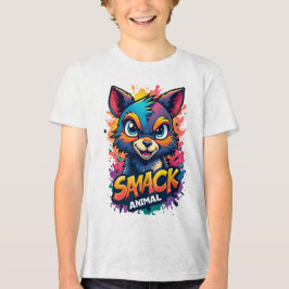 ikonische Zeichen Tri-Blend Shirt