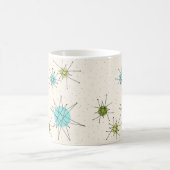Ikonischer Atomic Starbursts Becher Kaffeetasse (Mittel)