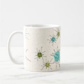 Ikonischer Atomic Starbursts Becher Kaffeetasse (Links)