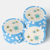 Ikonischer Atomic Starbursts Poker Chip (Stapel)