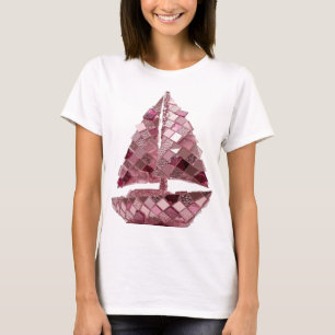 Ikonischer silberner ABSTRACT ART Fashion Print v2 T-Shirt