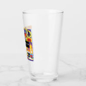 Ikonisches FRIENDS™-Muster Glas (Links)