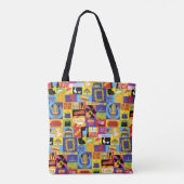 Ikonisches FRIENDS™-Muster Tasche (Rückseite)