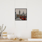 Ikonisches London Poster (Küche)