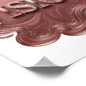 Ikonisches Rosa VISION Poster (Ecke)