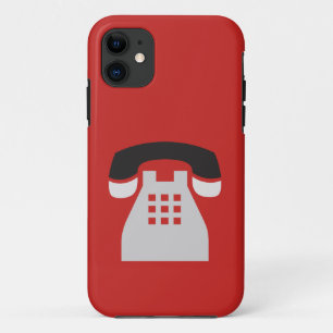 Ikonisches rotes Retro-Telefon in jeder Farbe Case-Mate iPhone Hülle