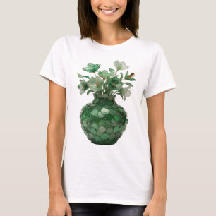 Ikonisches Silber ABSTRACT ART Künstlerisches Moti T-Shirt