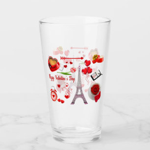 Ikonisches Valentinstag Romantisches Mona More Sou Glas