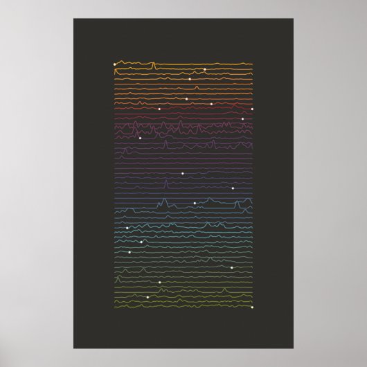 Ikonographie Datenkunst - Rücken Poster (Vorne)