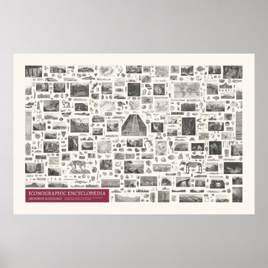 Ikonographie - Geognosy & Geologie Poster (Vorne)