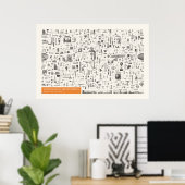 Ikonographie - Physik Poster (Heimbüro)