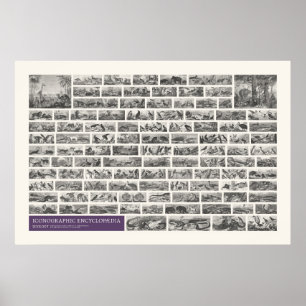 Ikonographie - Zoologieszenen Poster