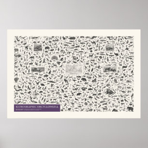 Ikonographie - Zoologische Abbildungen Poster