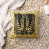 Ikonus Art Déco Kissen (Decke)