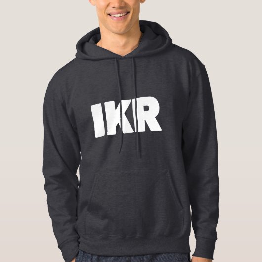 IKR | Text Slang Hoodie (Vorderseite)