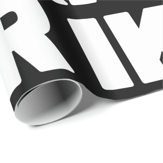 IKR | Text Slang Wrapper Paper Geschenkpapier (Rolleneckpunkt)