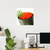 Ikura (Lachs Roe) Gunkan Maki Sushi Poster (Heimbüro)