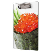 Ikura (Lachsrogen) Gunkan Maki Sushi Klemmbrett (Links)