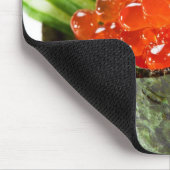 Ikura (Lachsrogen) Gunkan Maki Sushi Mousepad (Ecke)