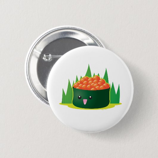 Ikura Sushi Button (Vorne & Hinten)