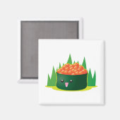 Ikura Sushi Magnet (Vorderseite/Rückseite)