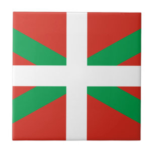 IKURRIÑA DRAPEAU BASKISCHE EUSKADI FLAGGE VASCA FLIESE