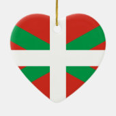 Ikurriña Keramik Ornament (Hinten)