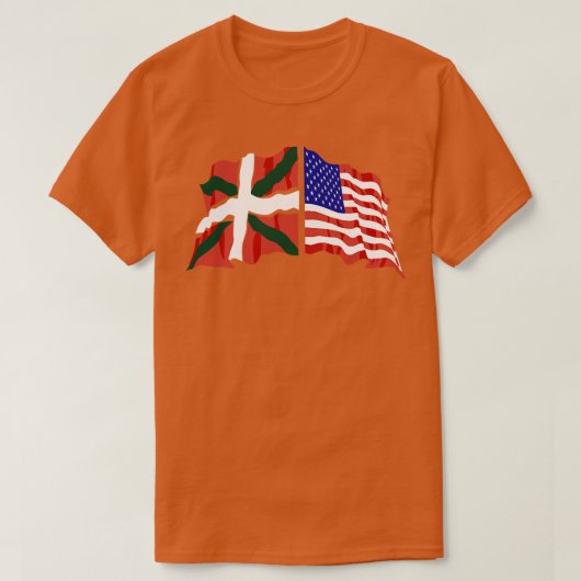 Ikurrina USA Ikurria TShirt (Design vorne)