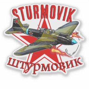 IL 2 STURMOVIK AUFKLEBER