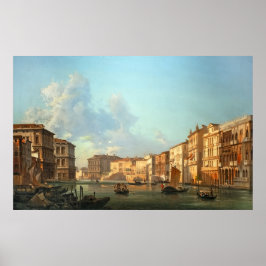 Il Canal Grande verso Ca’ Pesaro Poster