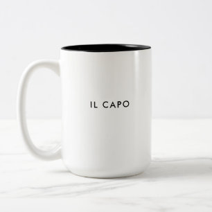 Il Capo   Der Boss   Tasse für den italienischen K