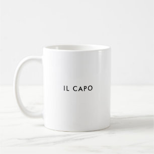 Il Capo Der Boss Tasse für den italienischen K