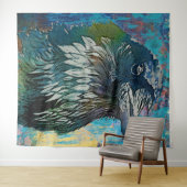 Il corvo wandteppich (Beispiel (Horizontal))