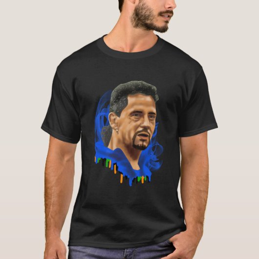 Il Divin Codino Soccer Player T-Shirt (Vorderseite)