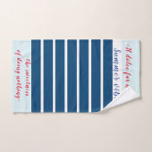 "Il Dolce Far Niente" Badhandtuch Set (Handtuch)