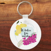 Il dolce far niente schlüsselanhänger (Vorderseite)