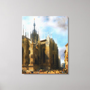 Il Duomo Dalla Corsia Dei Servi von Luigi Bisi Leinwanddruck