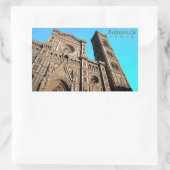 Il Duomo di Firenze Rechteckiger Aufkleber (Tasche)