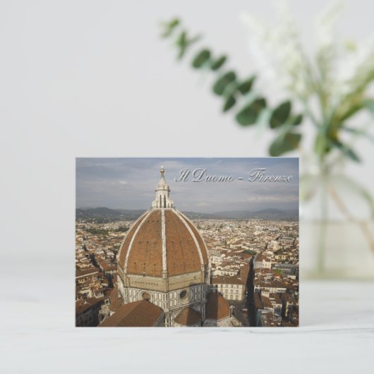 Il Duomo - Firenze Postkarte (Stehend Vorderseite)