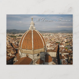 Il Duomo - Firenze Postkarte