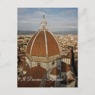 Il Duomo - Firenze Postkarte