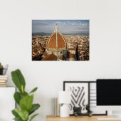 Il Duomo - Florenz Poster (Heimbüro)